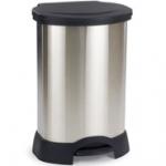 View: 6147-87 30 Gallon Stainless Steel Step-On Container 